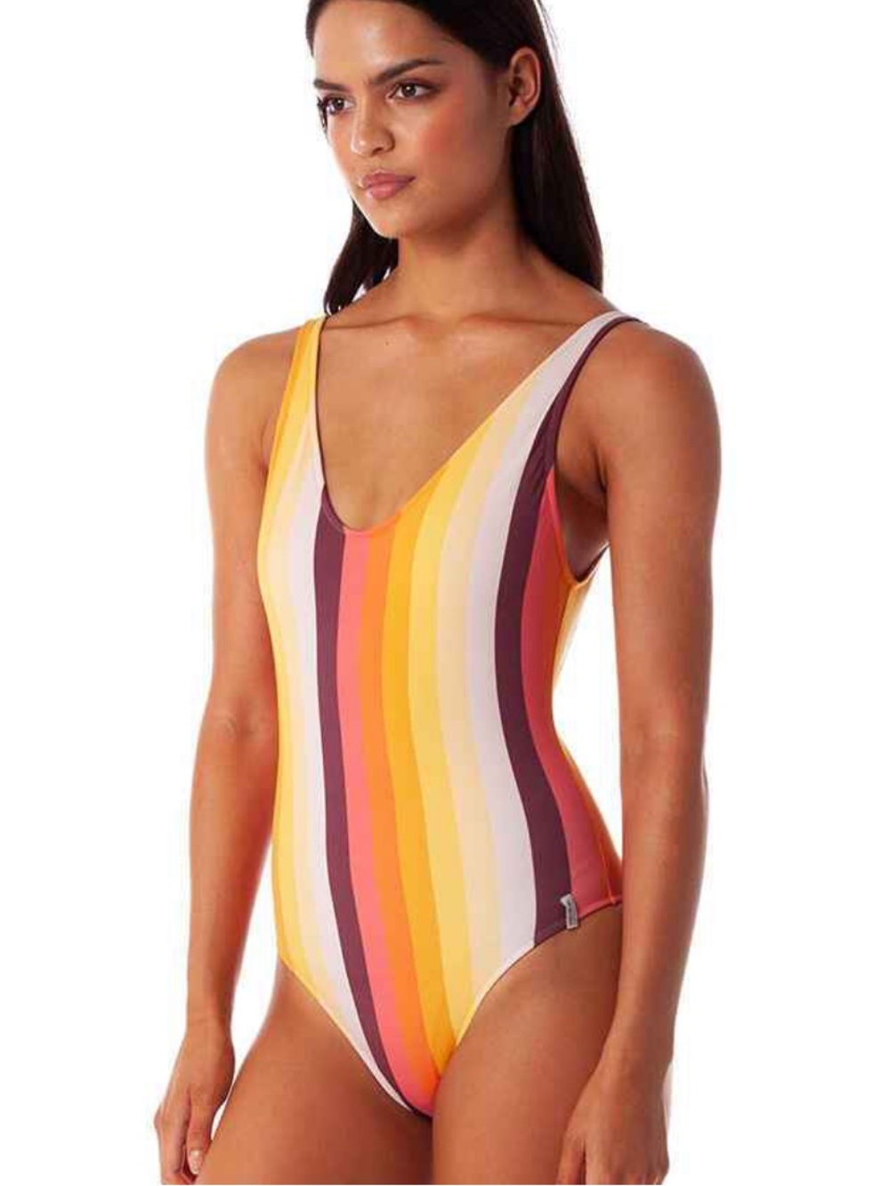 Rhythm Sahara in Solstice Striped One Piece Swimsuit XS